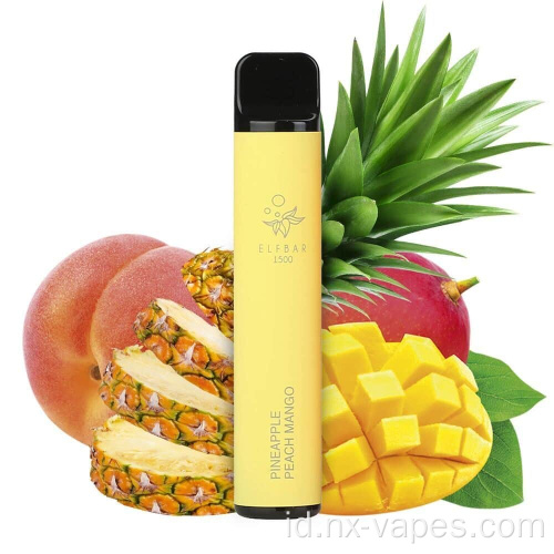 ELF BAR 1500 Puffs Disposable Vape Device